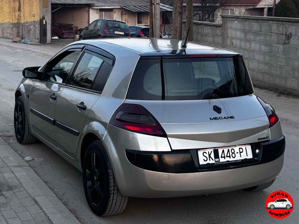 Пред затемнување стакла Reno Megane Скопје